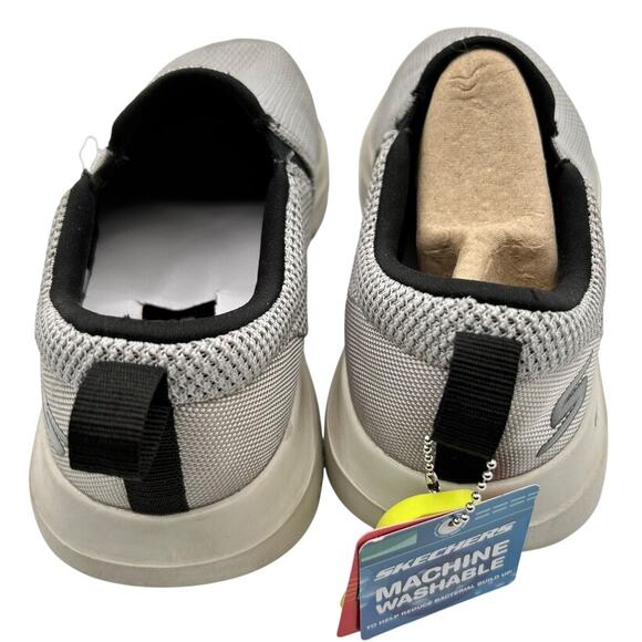 Skechers Men's Light Gray Go Walk‎ Evolution Ultra-Impeccable Sneakers Size 8.5 - Picture 7 of 11
